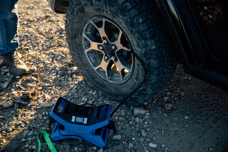 New favorite “tool” is Kobalt’s portable air compressor
